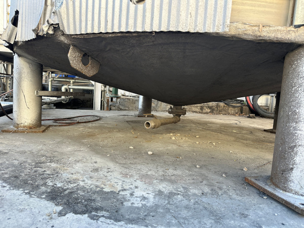 Stainless steel mix tank